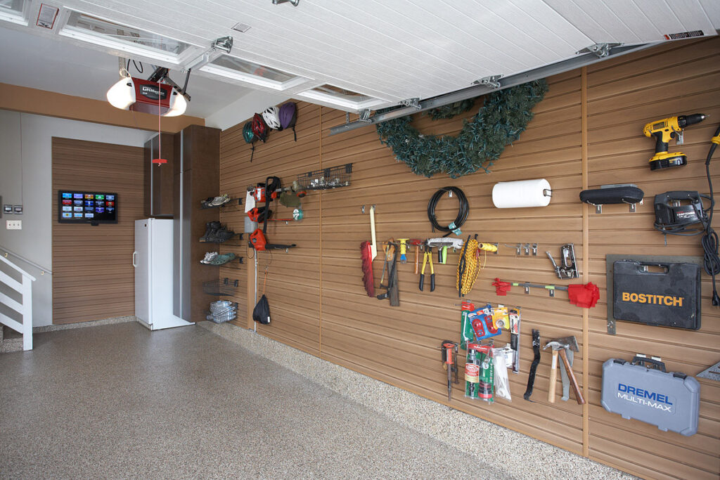 New Garage Interior Design Ashburn Virginia