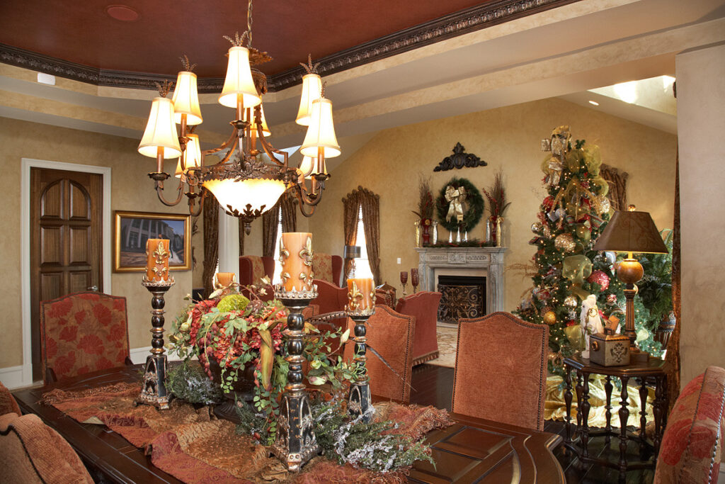 Whole Home Christmas Decor in Beacon Hill Virginia