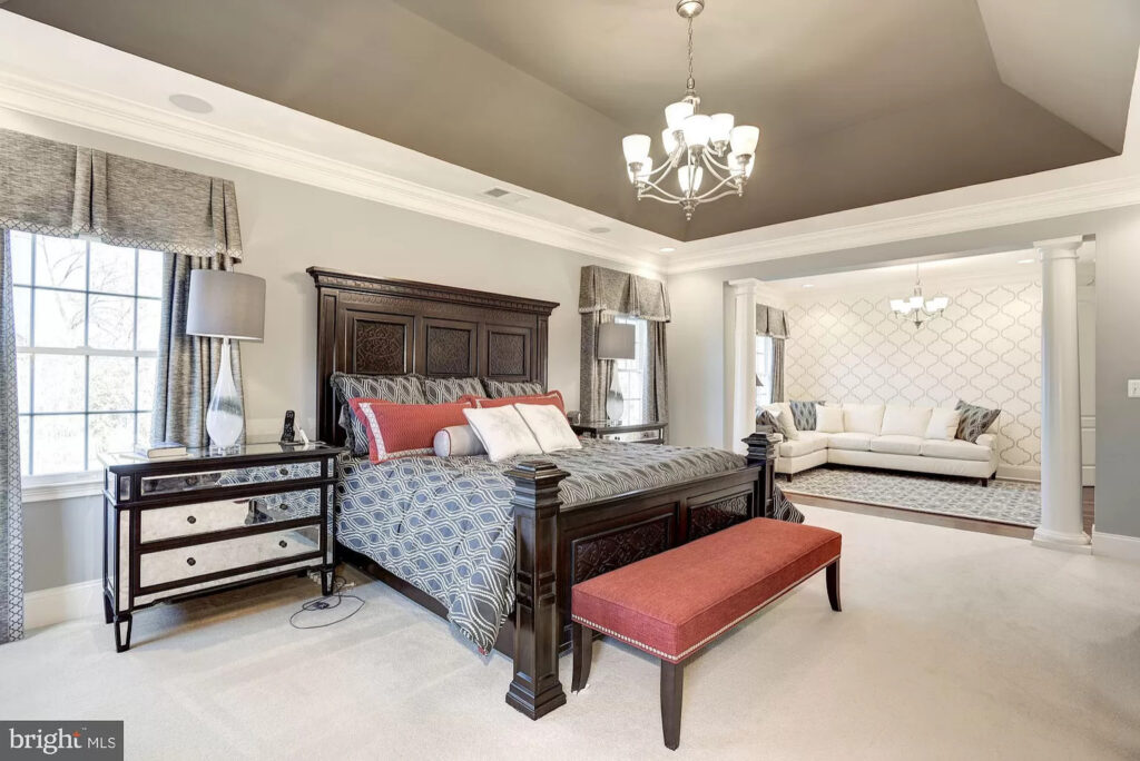 Interior Design of Bedroom in Belmont Country Club